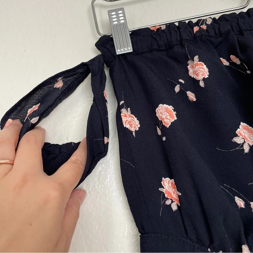 Flynn Skye black floral maxi dress Sz XS - Picture 4 of 11
